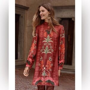 NWT JOHNNY WAS KALOVA MINI DRESS